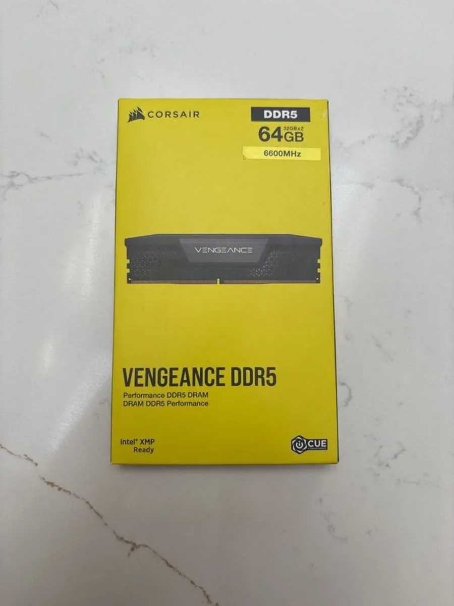Corsair Vengeance 64GB (32GBx2) DDR5 6600MHz CL32 - Image 1