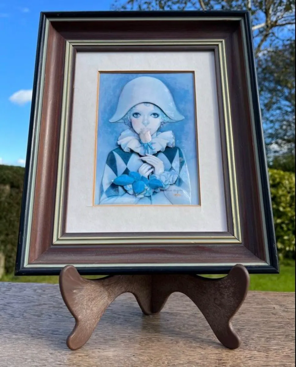 Vintage Irish (Dublin) Enamel wall art - Image 1