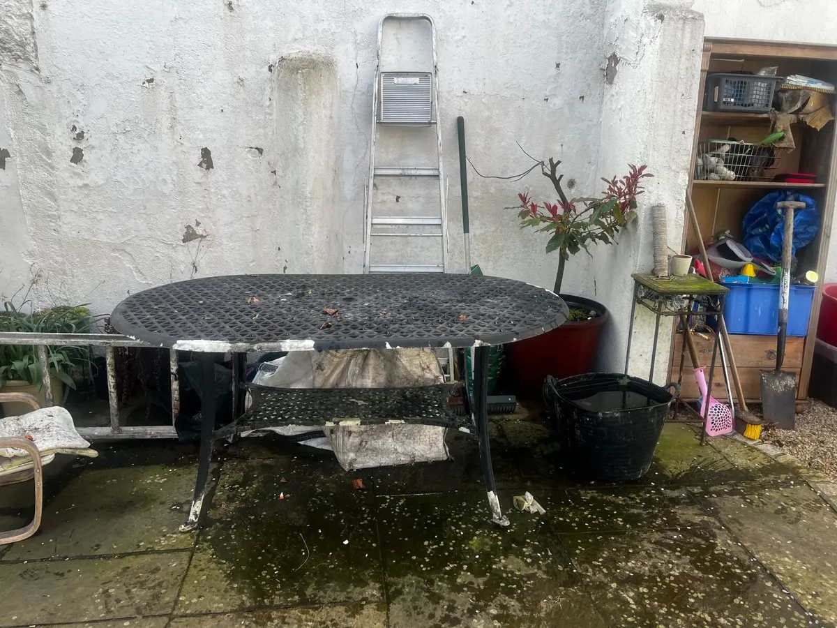 Garden table iron - Image 2