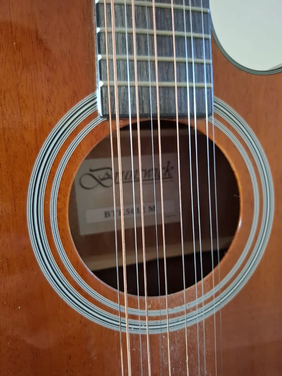 Guitar 12 string electric-acoustic guitar - Image 2