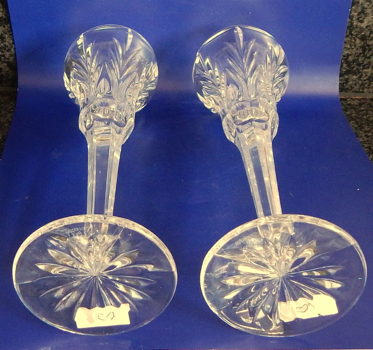Pair of Marquis by Waterford Crystal Candlesticks - Image 3