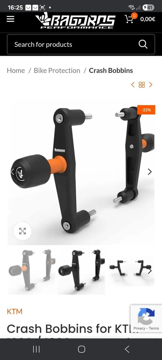 Ktm 1290/1390 bagoros crash  bobbins new - Image 2