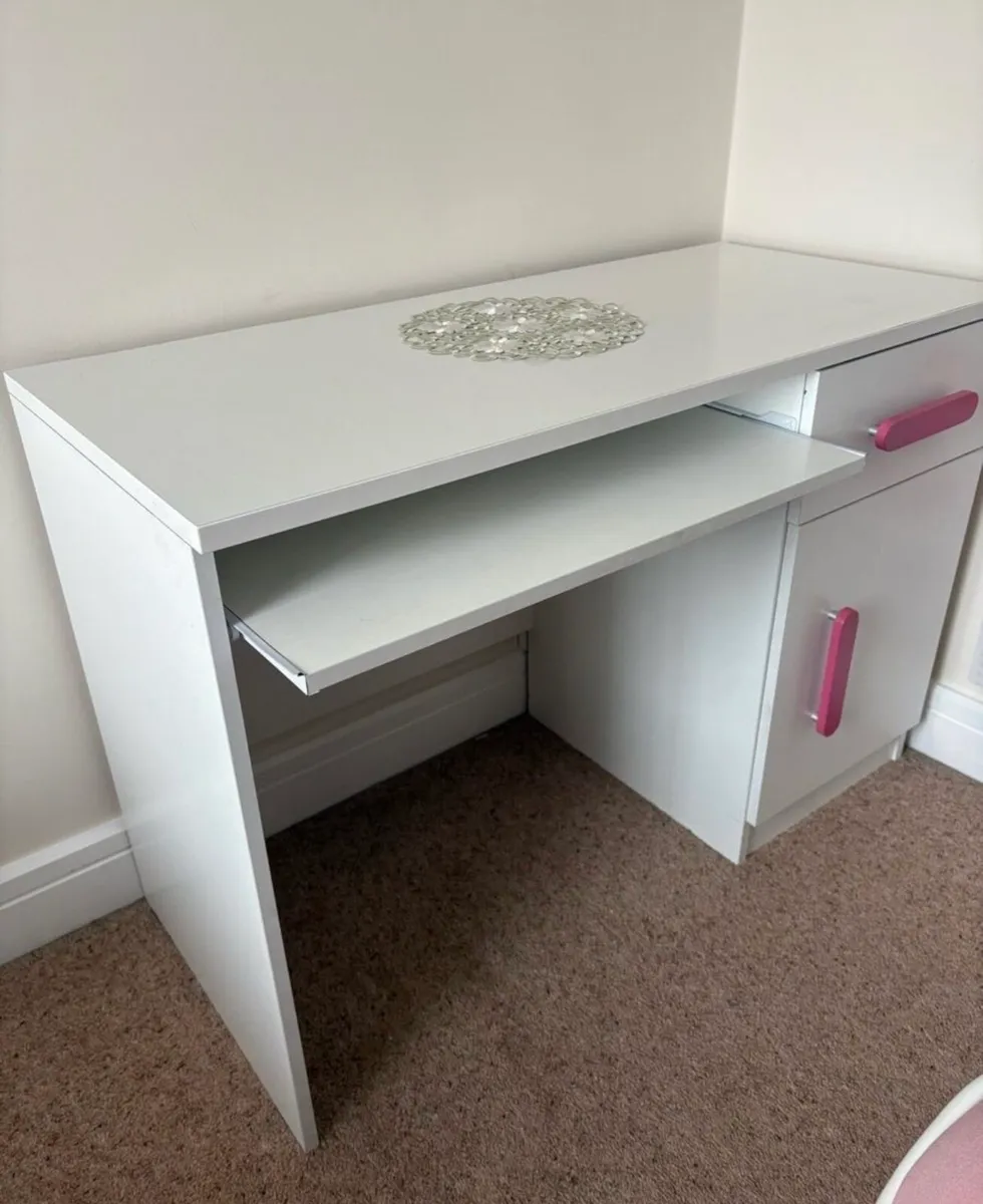 Desk with drawers