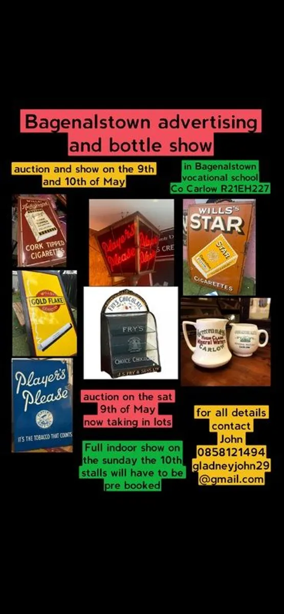 Auction and advertising show