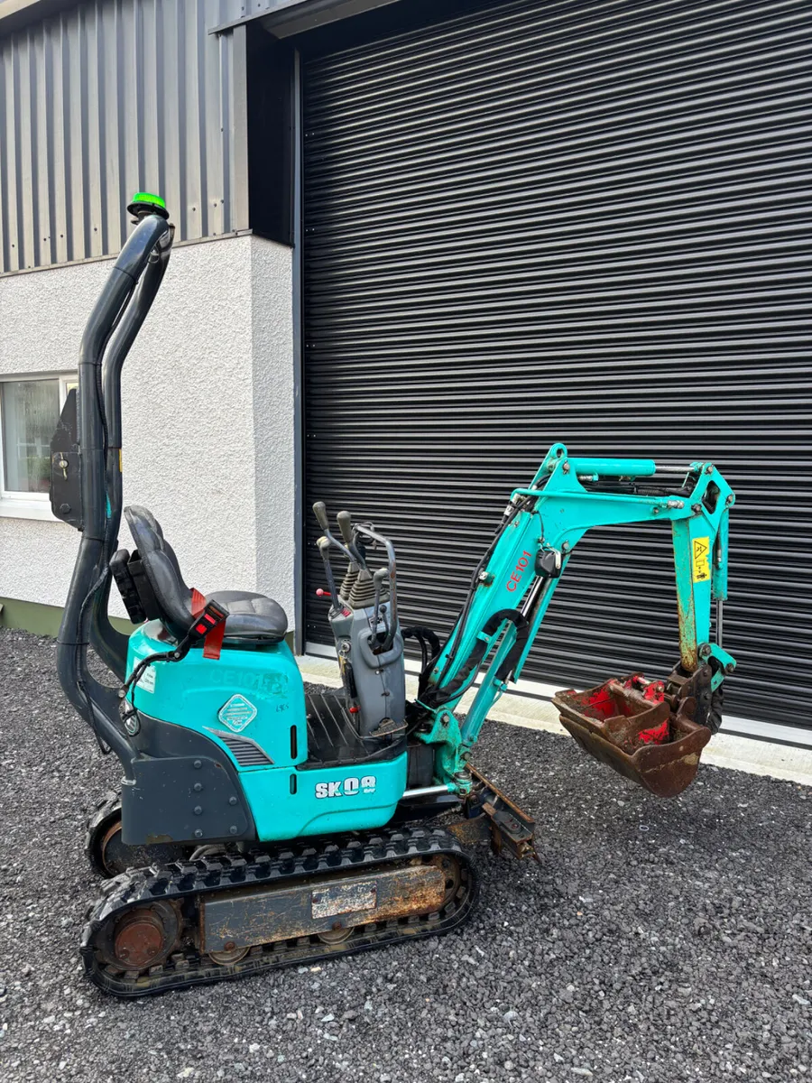 2018 Kobelco SK 08 Mini Excavator - Image 1