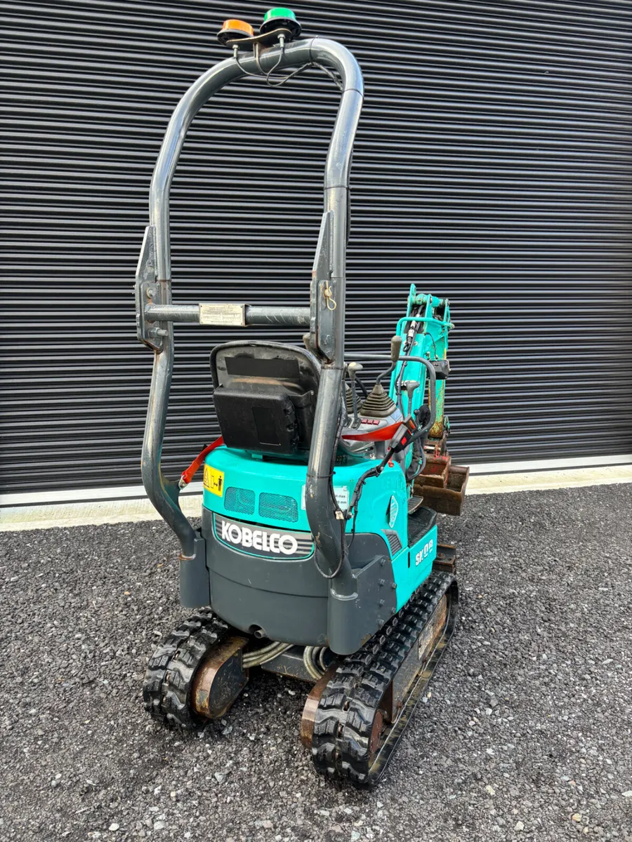 2018 Kobelco SK 08 Mini Excavator - Image 2