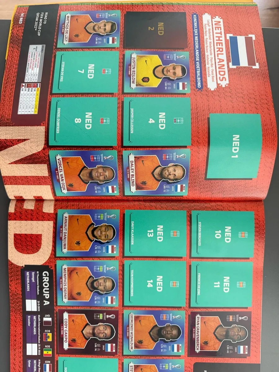 World cup sticker album and stickers - Image 1
