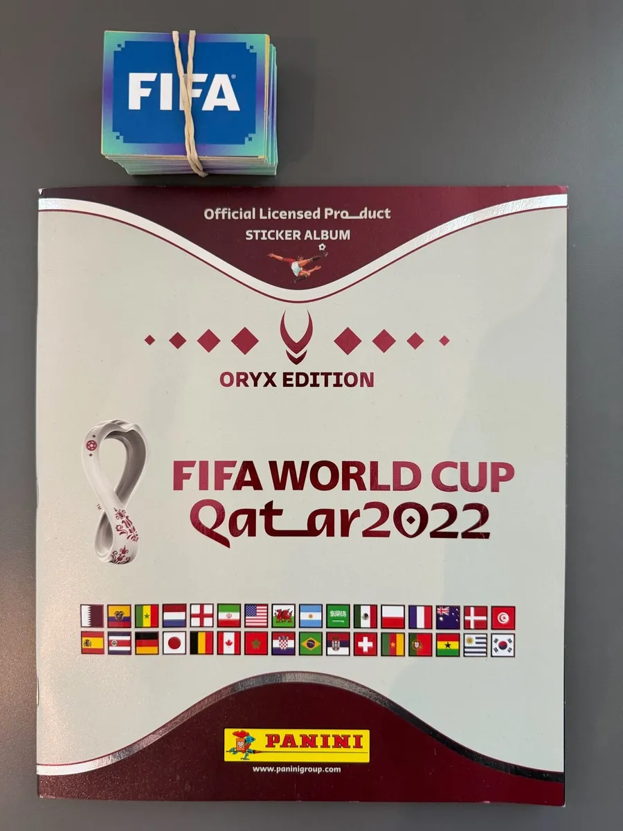 World cup sticker album and stickers - Image 2