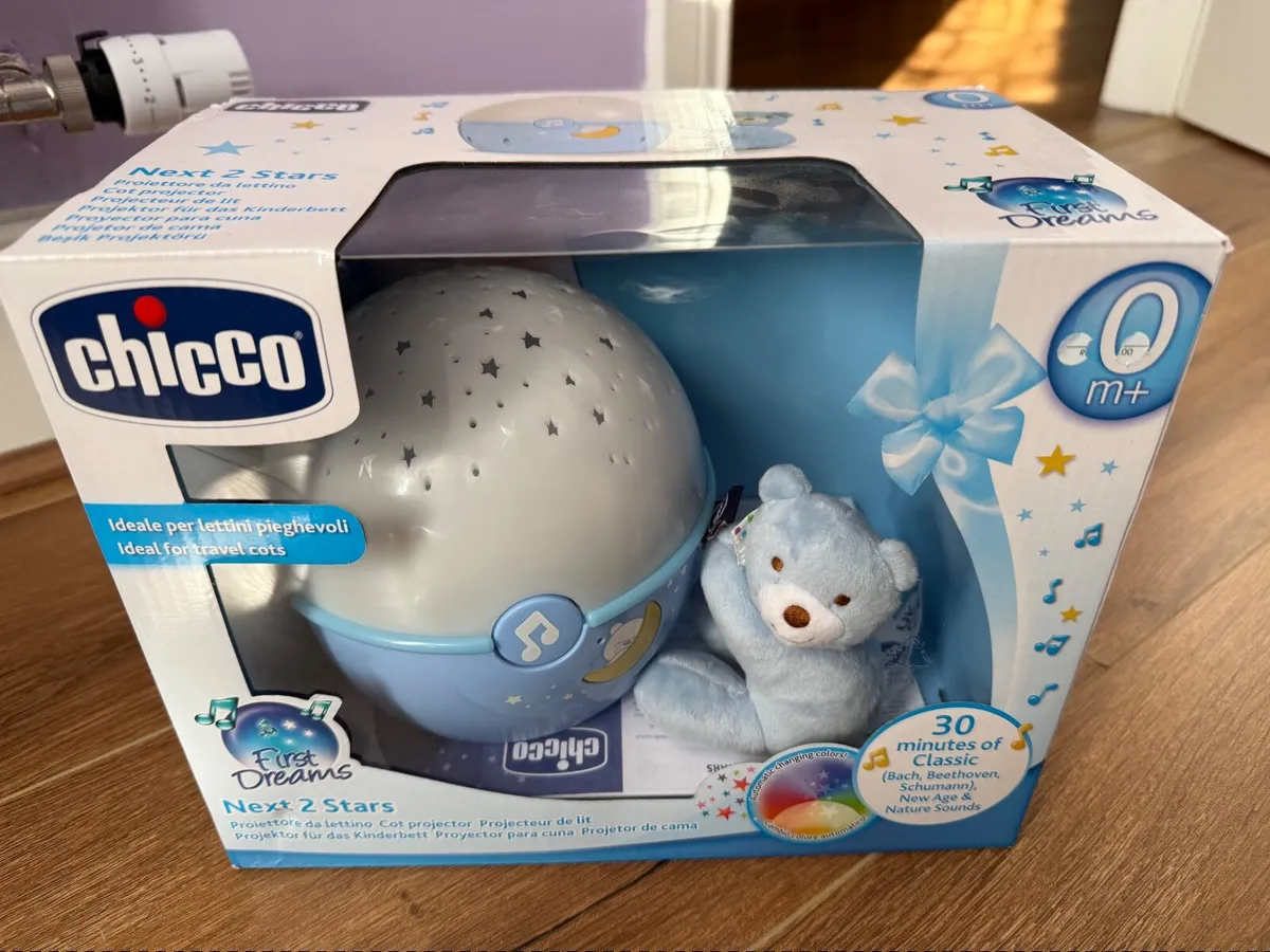 Chicco First Dreams Next 2 Stars Night Light - Blu - Image 4