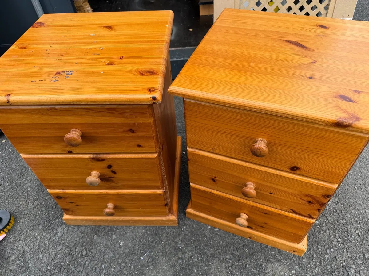 Bedside lockers - Image 1