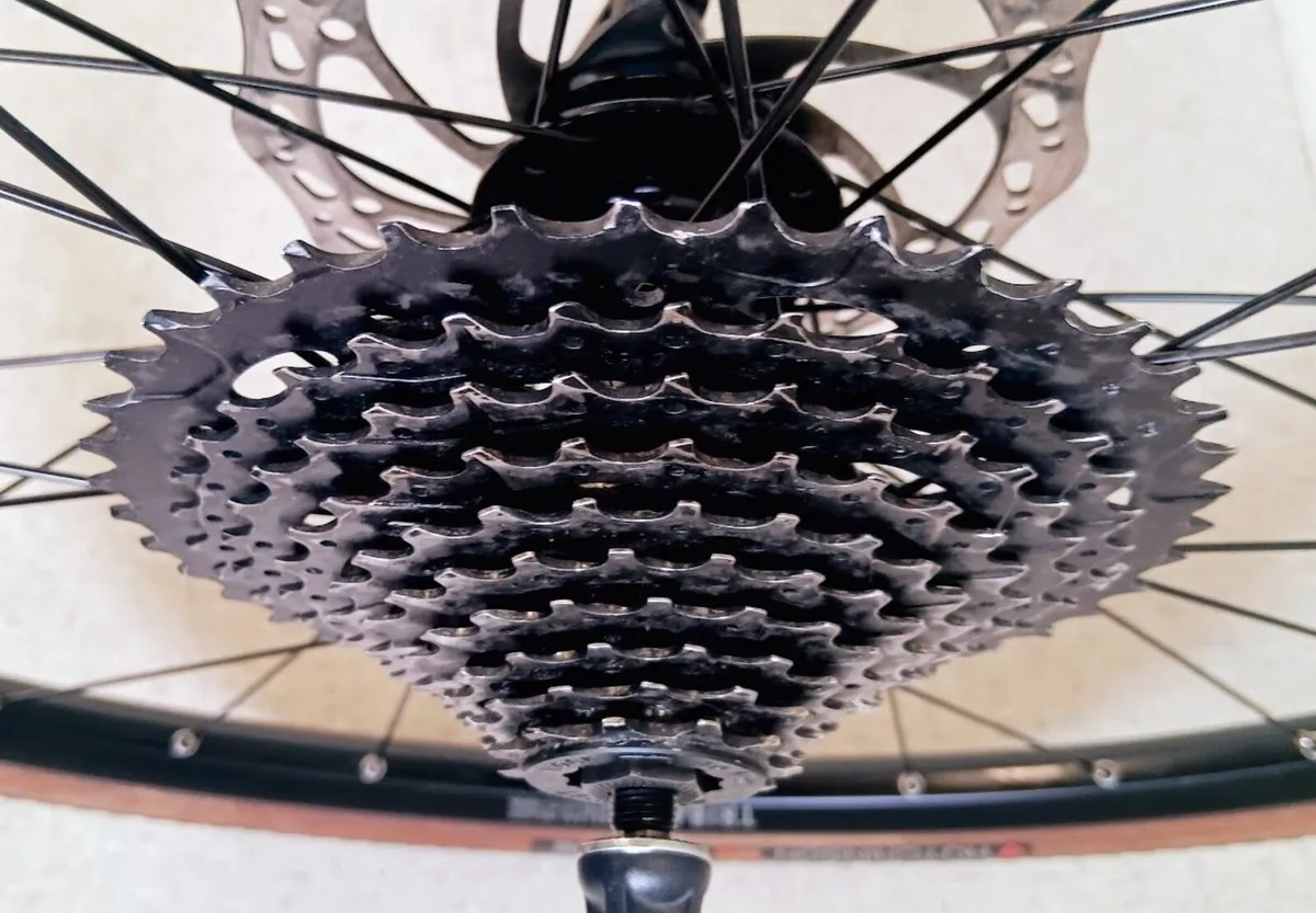 road bike rear disc wheel as new - Image 3