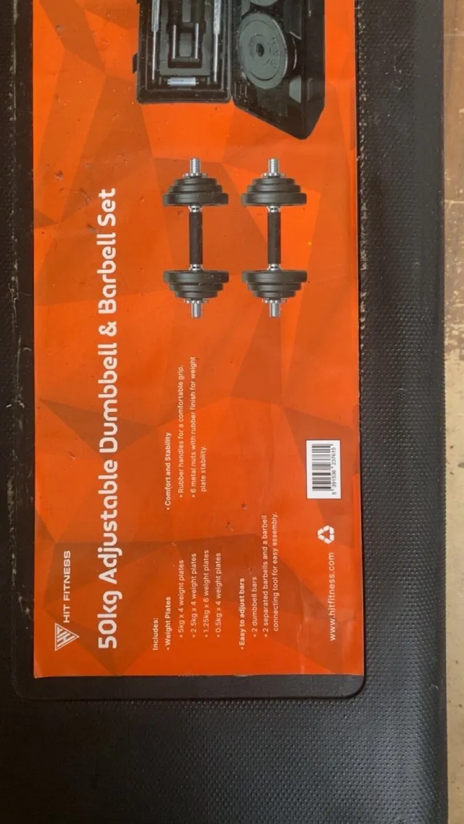 50kg dumbbell set - Image 1