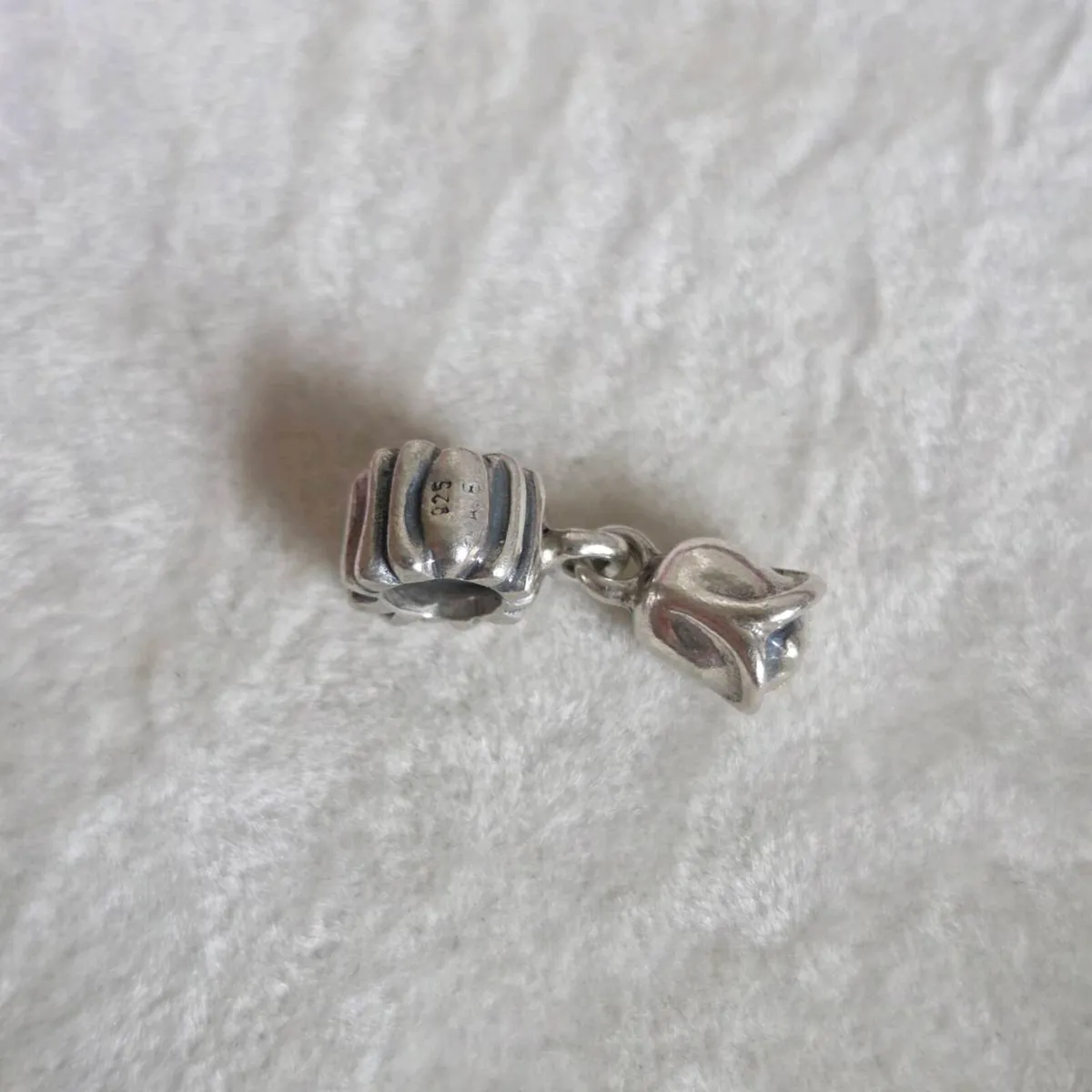 Pandora rose dangle charm in great condition - Image 4