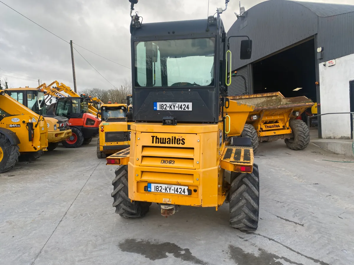 Thwaites 6 ton Dumper 2018 (18110) - Image 4