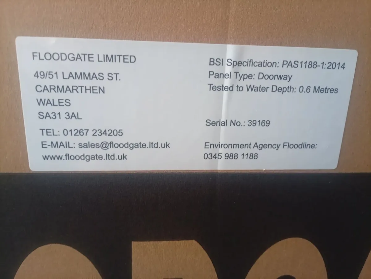 Floodgate front and back door - Image 2