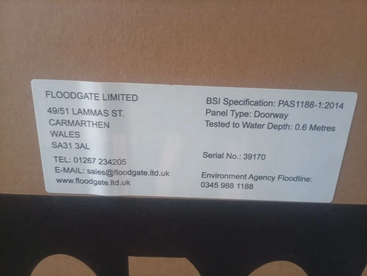 Floodgate front and back door - Image 3