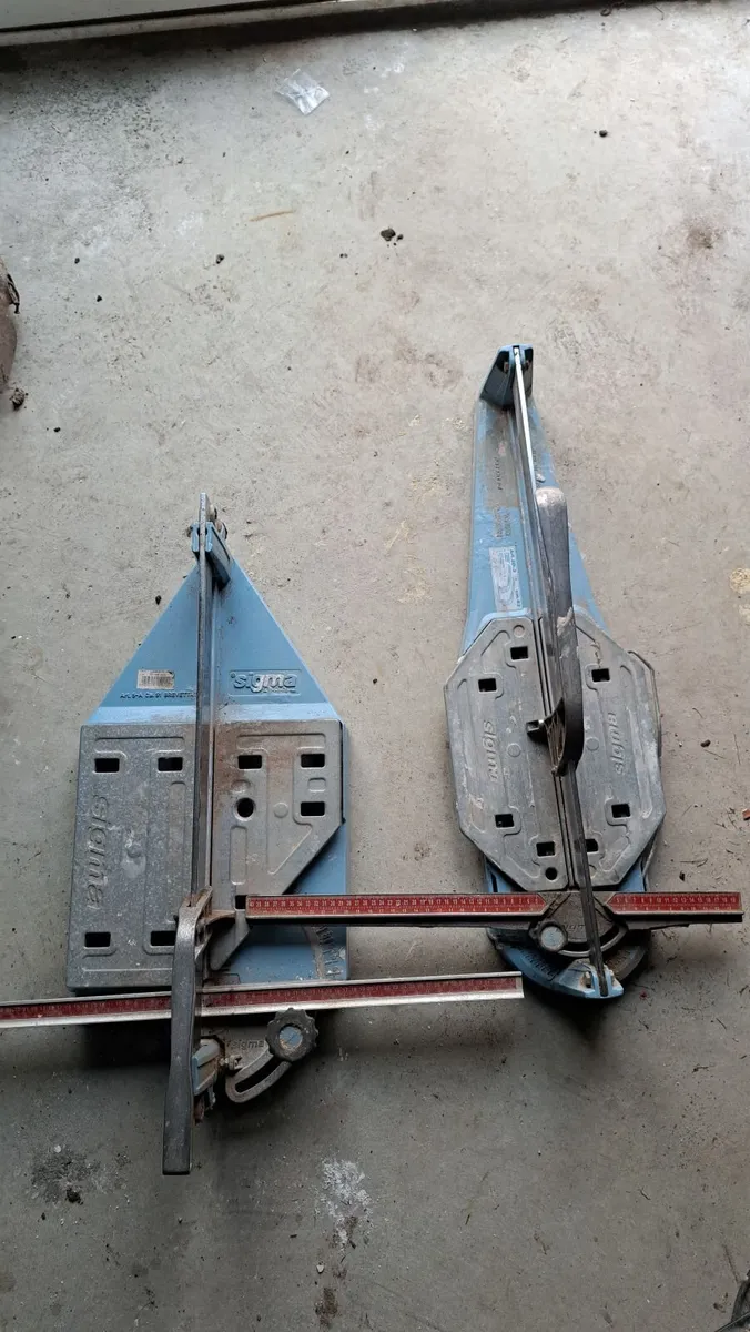 SIGMA tile cutters - Image 1