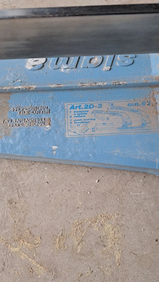 SIGMA tile cutters - Image 3