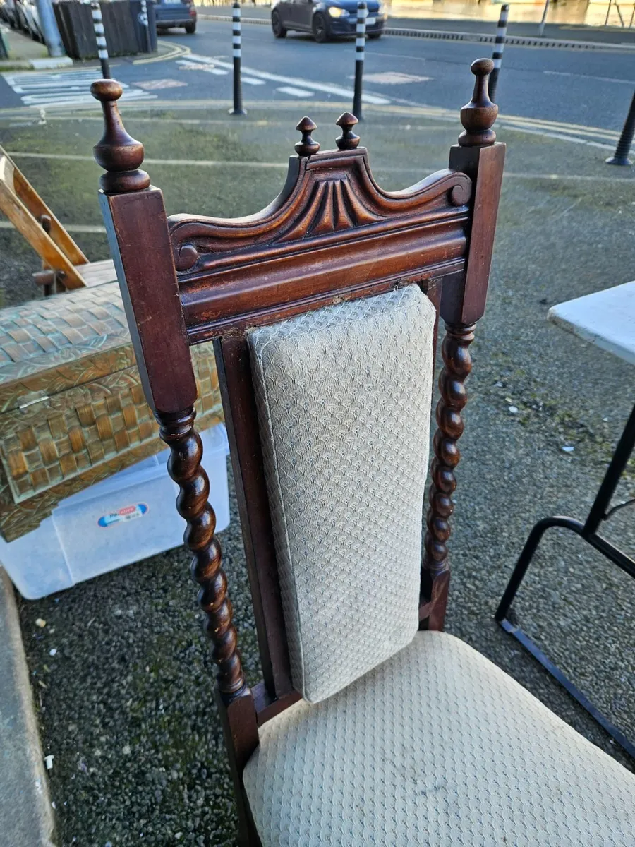 Vintage Style Hall Chair - Image 2