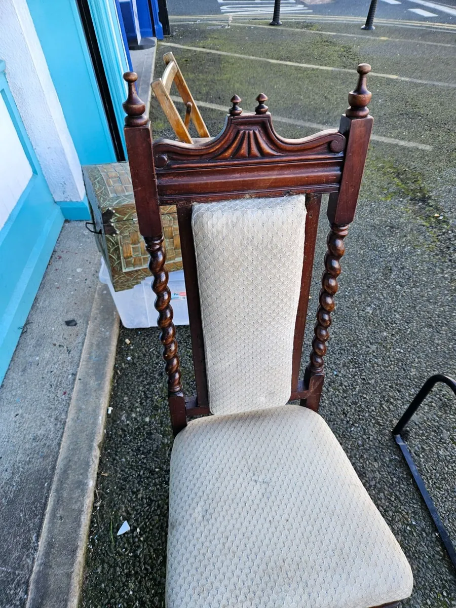 Vintage Style Hall Chair - Image 3