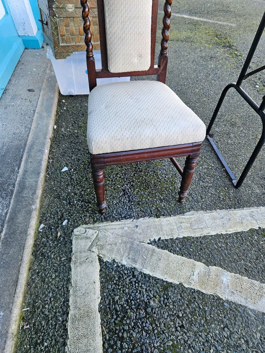 Vintage Style Hall Chair - Image 4