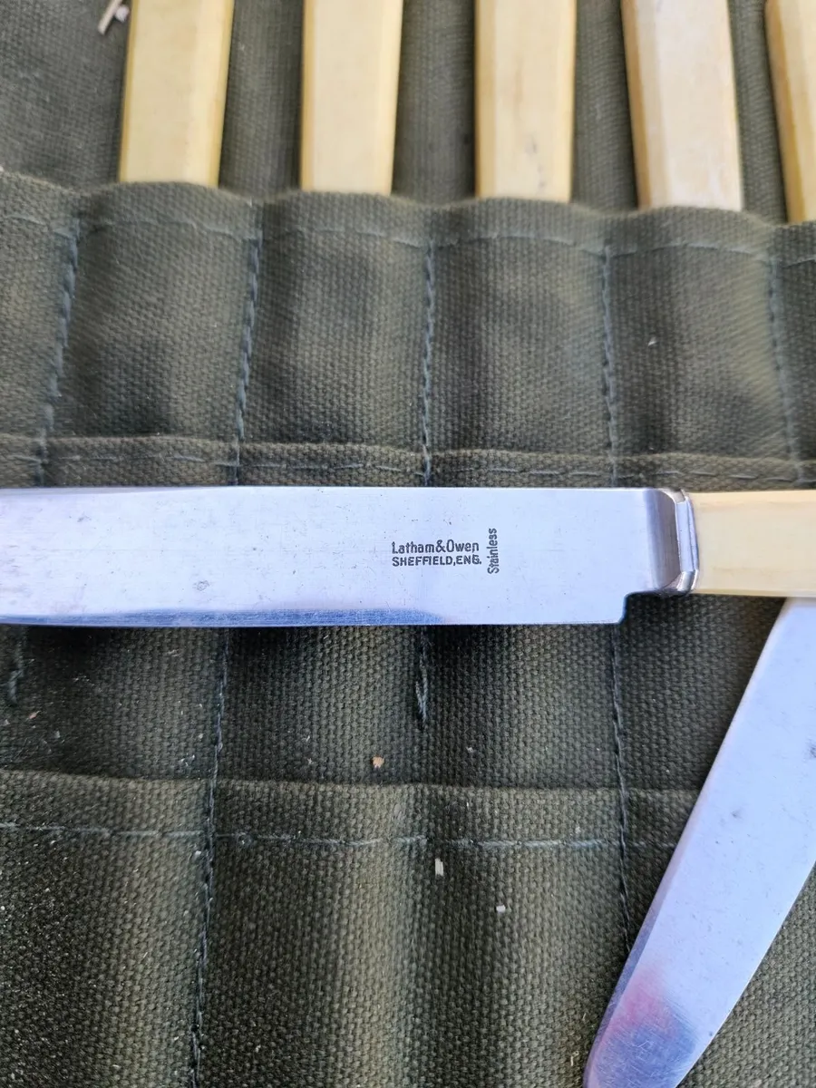 Vintage Kitchen Knives Sheffield - Image 2