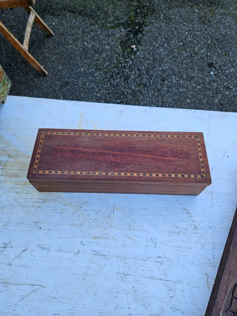Vintage Small Wooden Box - Image 2