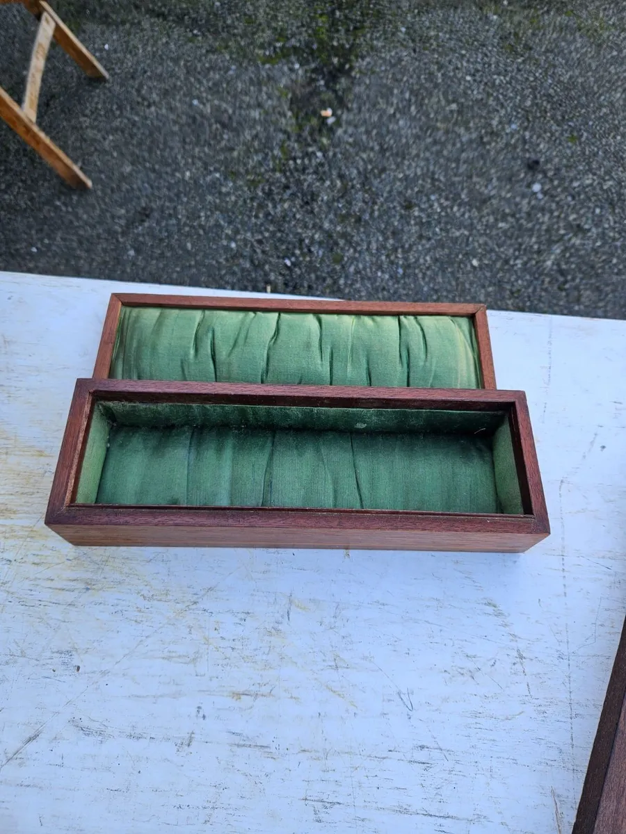 Vintage Small Wooden Box - Image 1