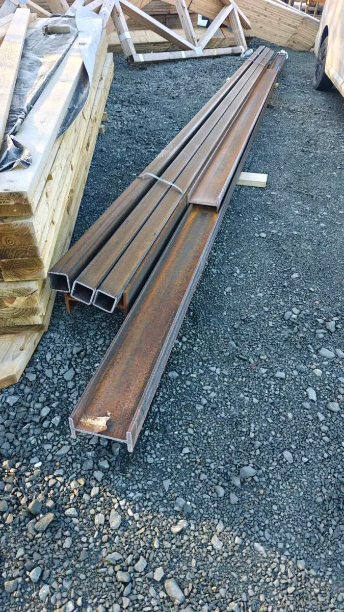 Steel Beams and SHS Posts - Image 1