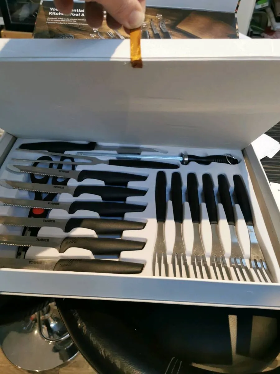 Tower 24 Piece Knife set - Image 3