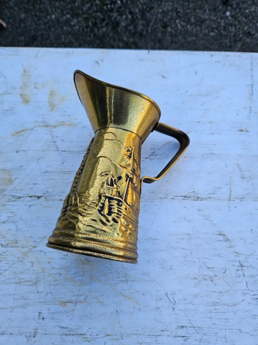 Vintage Brass Jug - Image 3