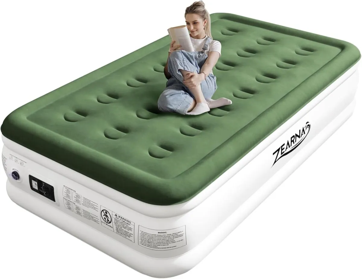 190x100x40cm Single Inflatable bed Air Mattress - Image 1