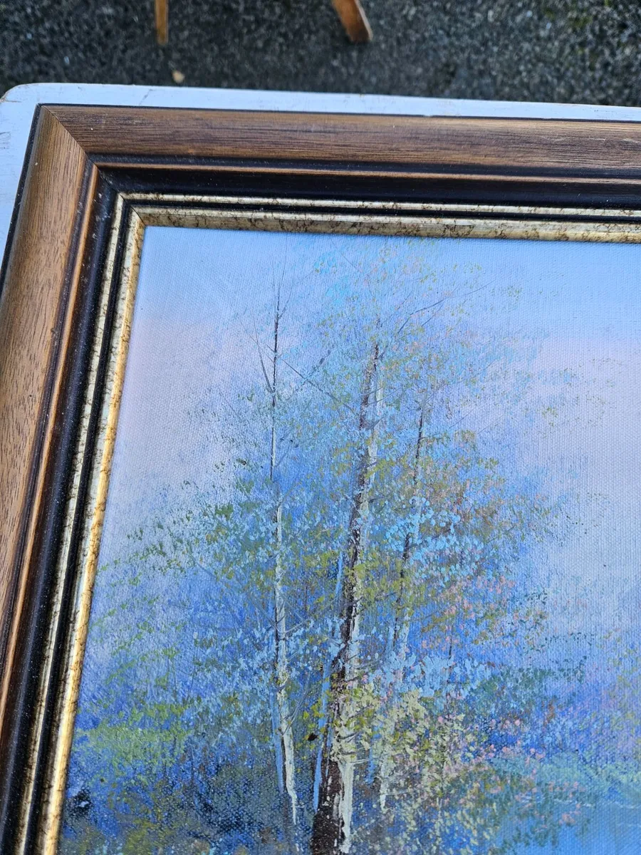 Picture Oil on Canvas - Image 2