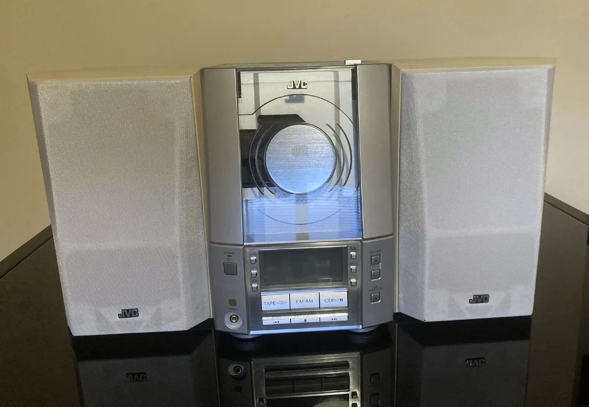 JVC UX-V100 Micro Component Hi-Fi Stereo System - Image 1