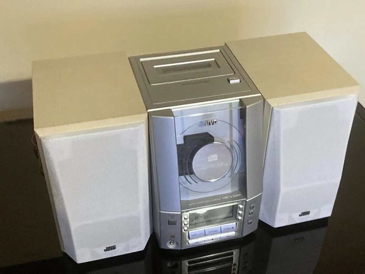 JVC UX-V100 Micro Component Hi-Fi Stereo System - Image 2