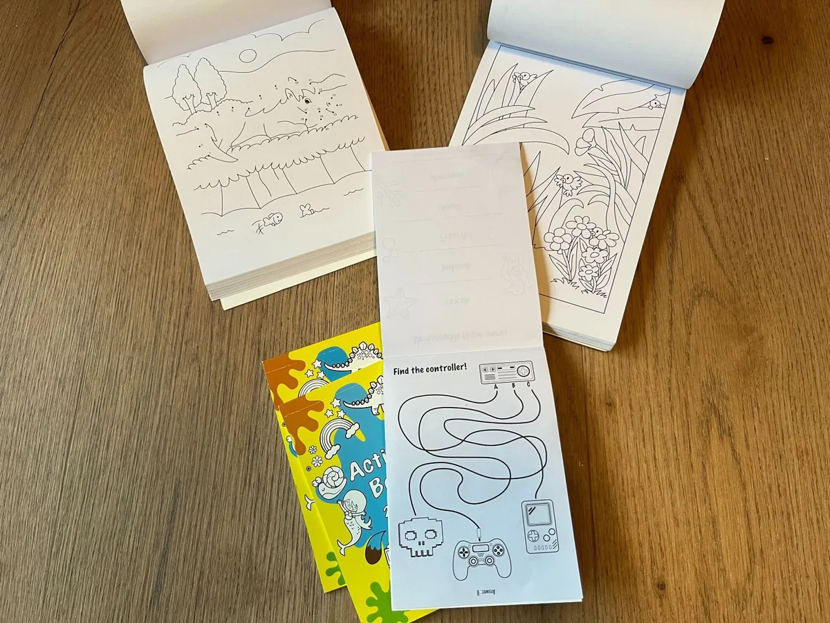 Puzzle / Activity Books x5 - Image 2