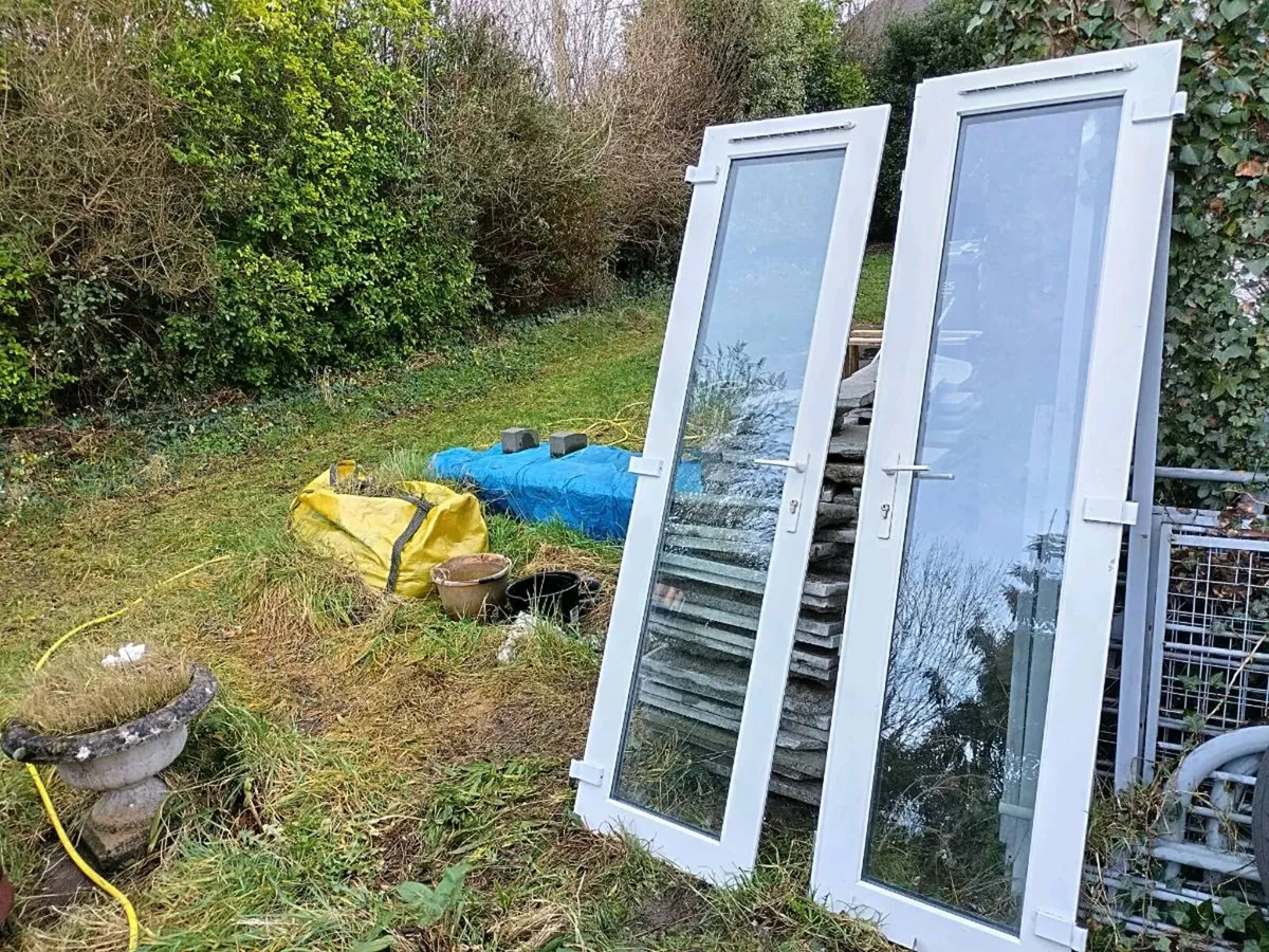 French doors- PVC double glazed- Double glazed - Image 1