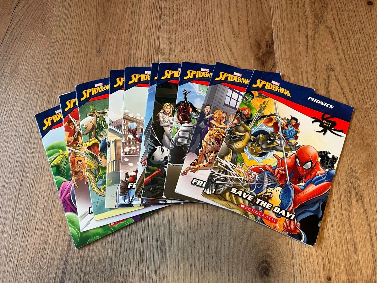 Spiderman Phonics Collection - 10 books - Image 1