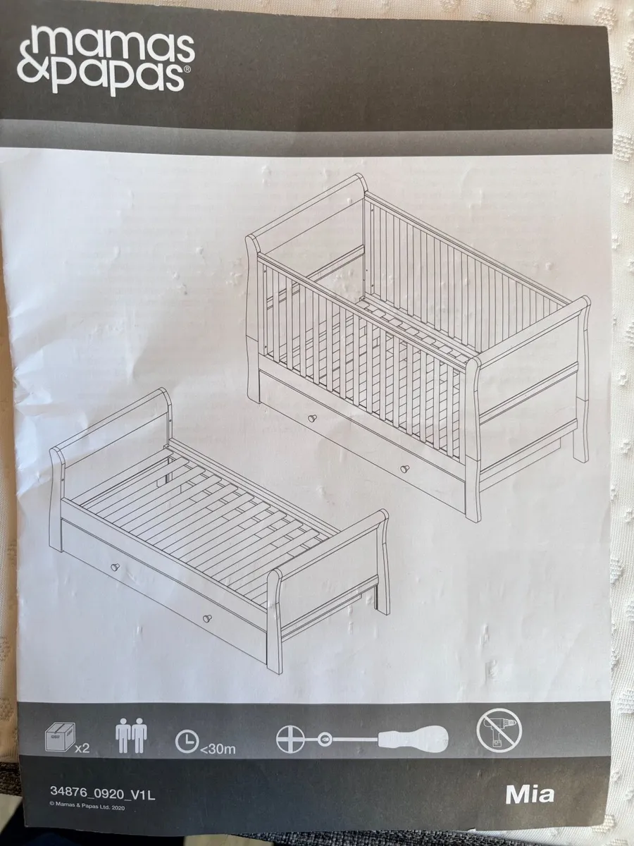 Dover Cot Bed - Image 2