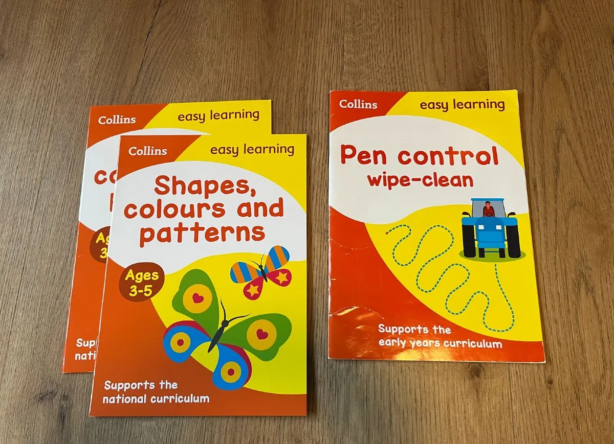 Collins Easy Learning Books x3 - Image 1