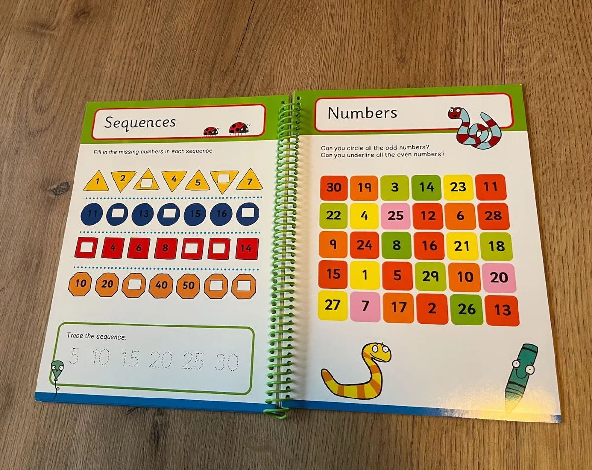 Wipe-Clean Maths Activity Book - Image 2