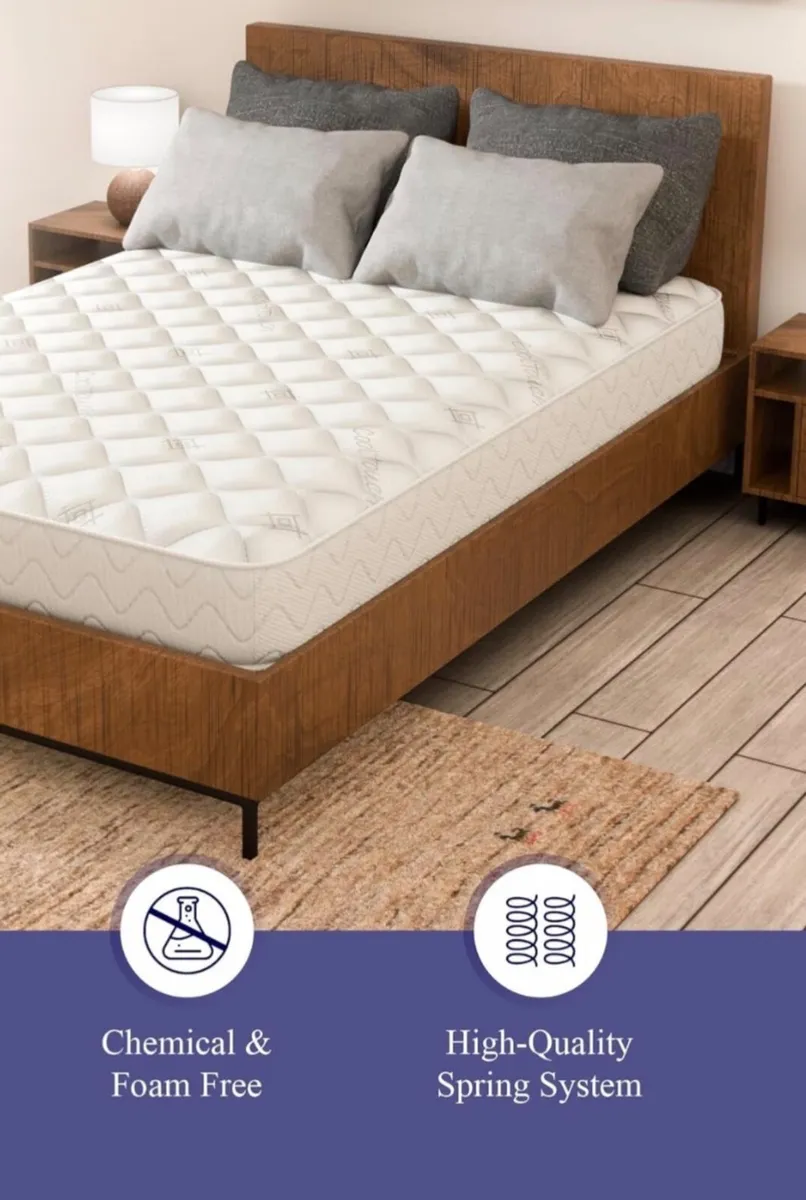 comfort ltd Flame Essentials Small Double Mattress - Image 1