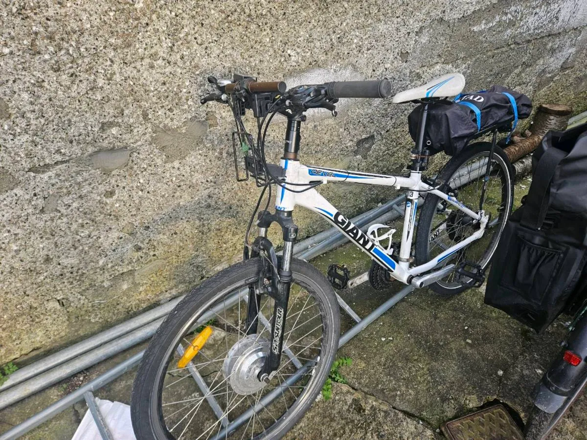 Giant E-Bike (Converted) 250w, 16ah battery - Image 1