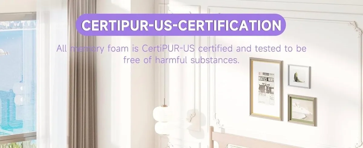 Small Double Mattresses, 8 Inch 4ft Memory Foam Ma - Image 4