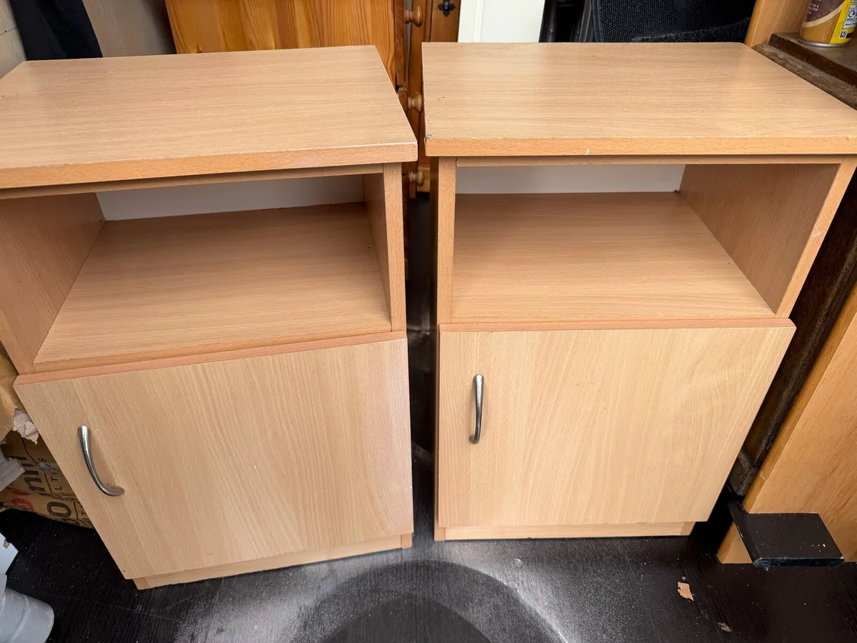 Bedside lockers - Image 1