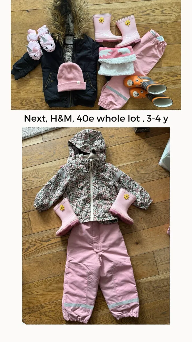 Bundle of clothes for 3-4 yrs old