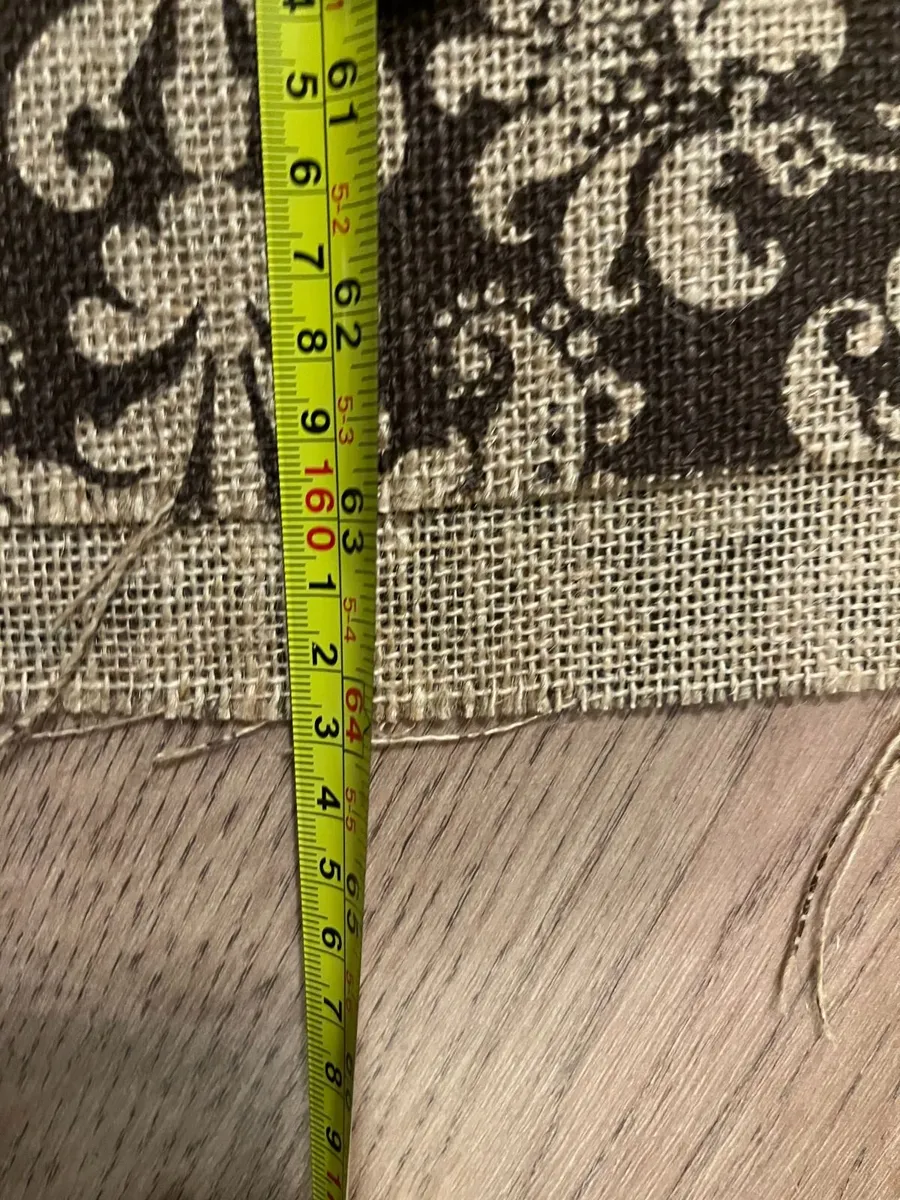 Patterned Burlap / Jute Fabric - Image 4