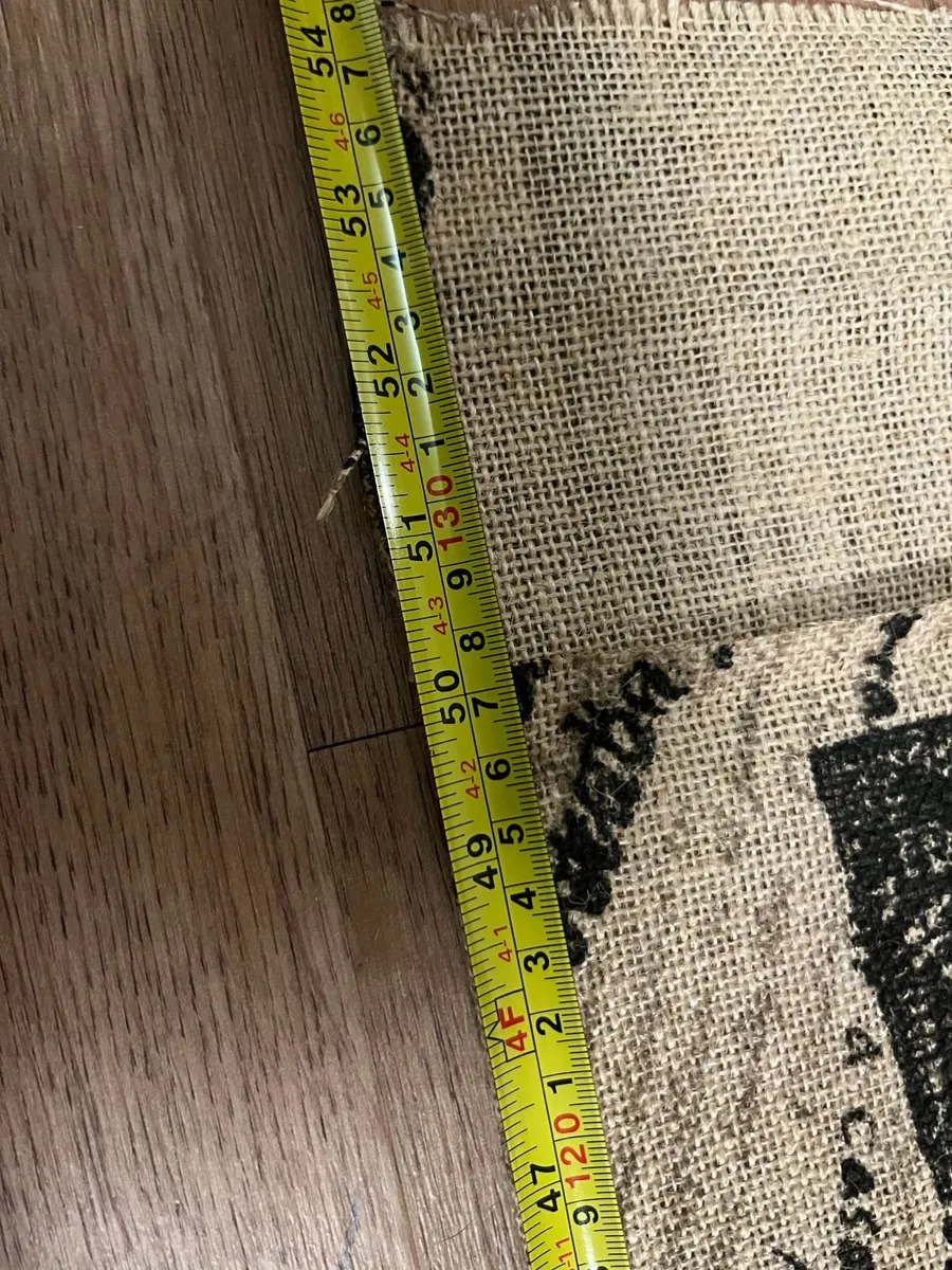 Patterned Burlap / Jute Fabric - Image 4