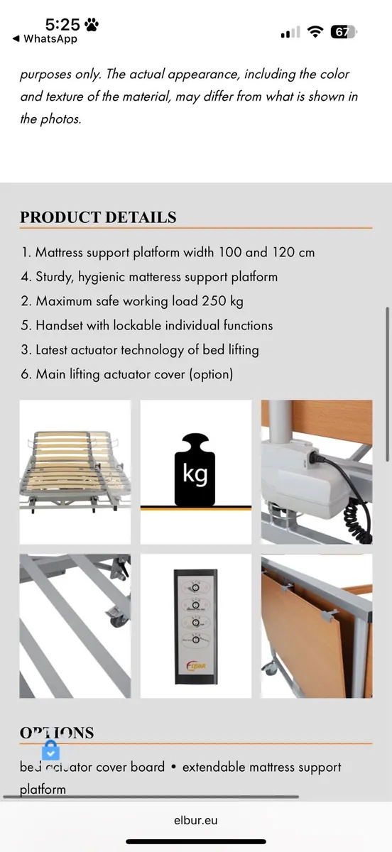 4ft Hospital Bed - Image 3