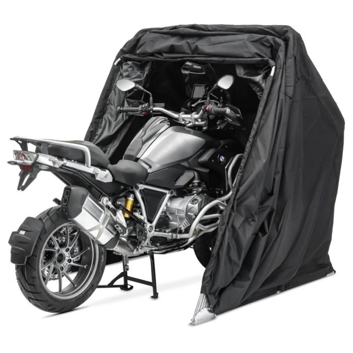 Motorcycle Shelter Garage Tent Cover Folding XXL - Image 1